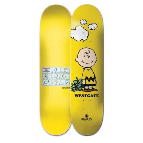 Element Peanuts Charlie Brown x Wes 8 Skateboard Deck