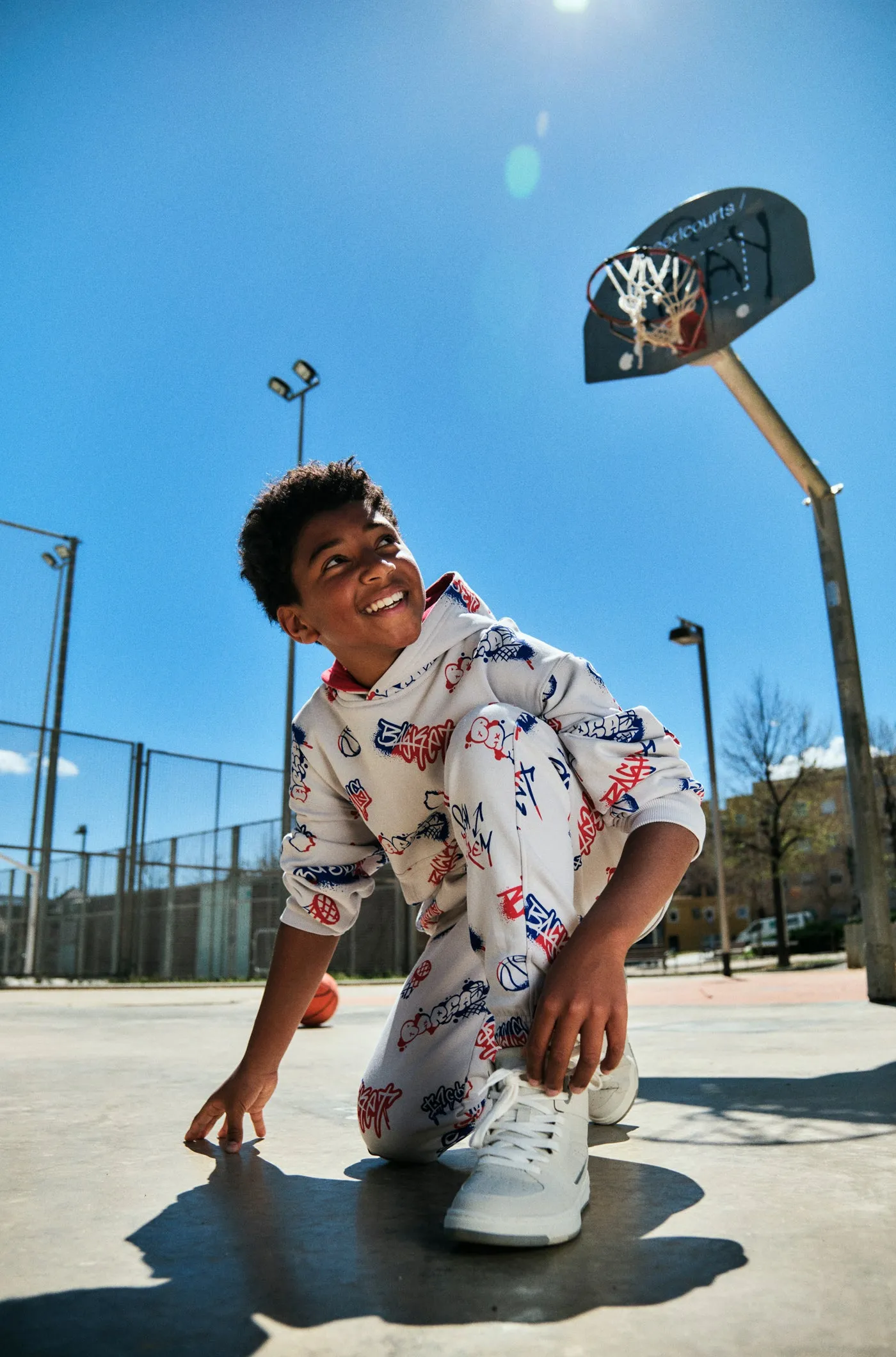 FC Barcelona basketball pant - Junior