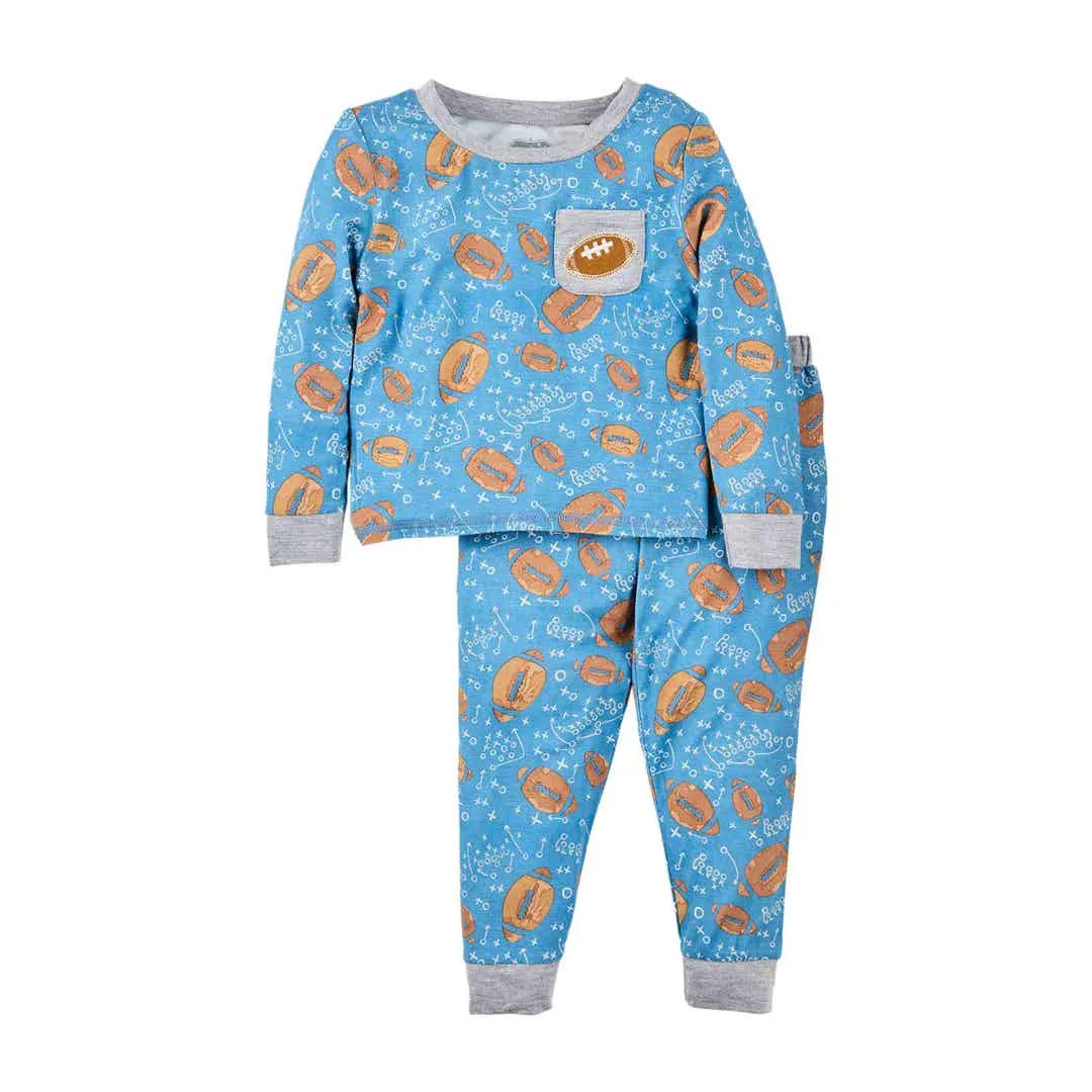 football pajama set