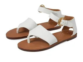 Franco Sarto Ruth Ankle Strap Thong Flat Sandals Women's