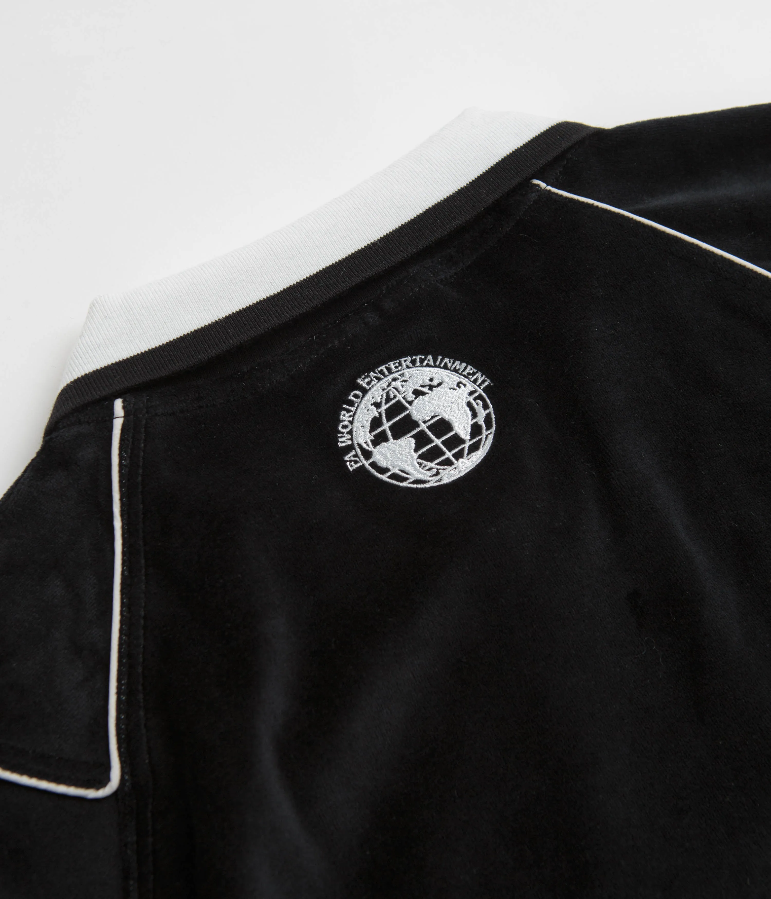 Fucking Awesome Velour Soccer Jersey - Black