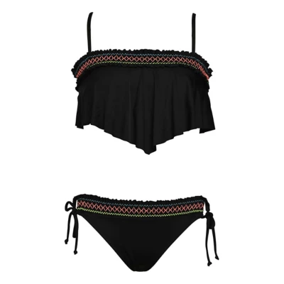 Girls' Hobie Dainty Ruffle Swim Bikini Set