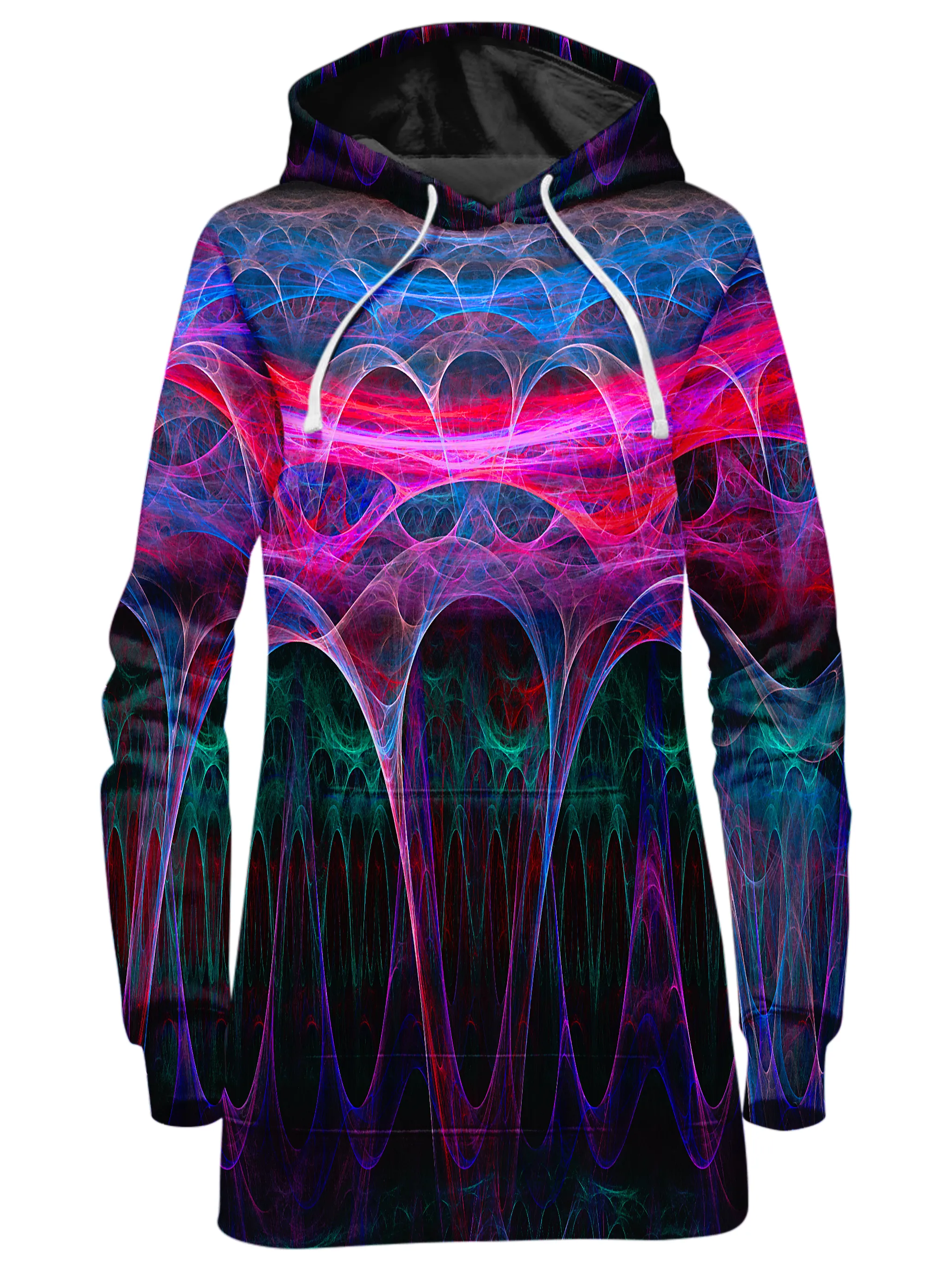 High Frequency Hoodie Dress