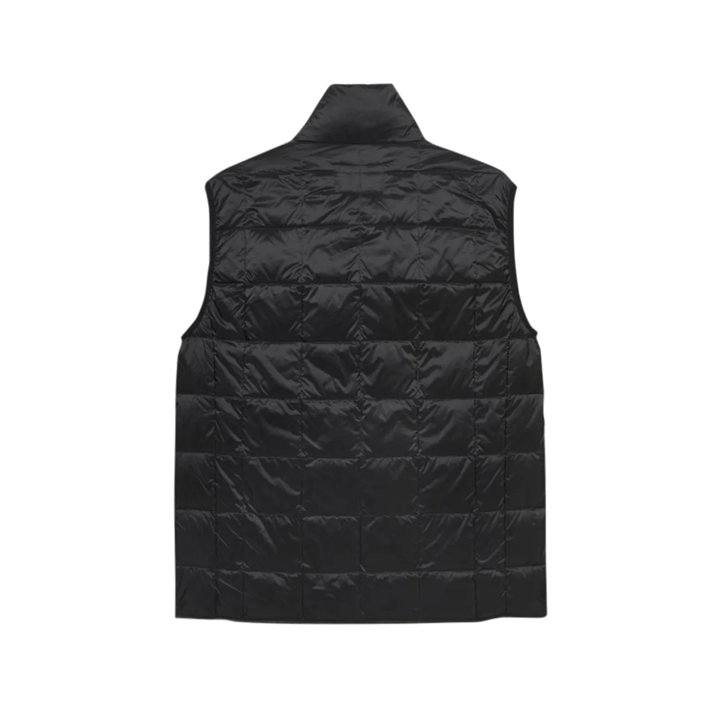 High Neck Down Vest - Black