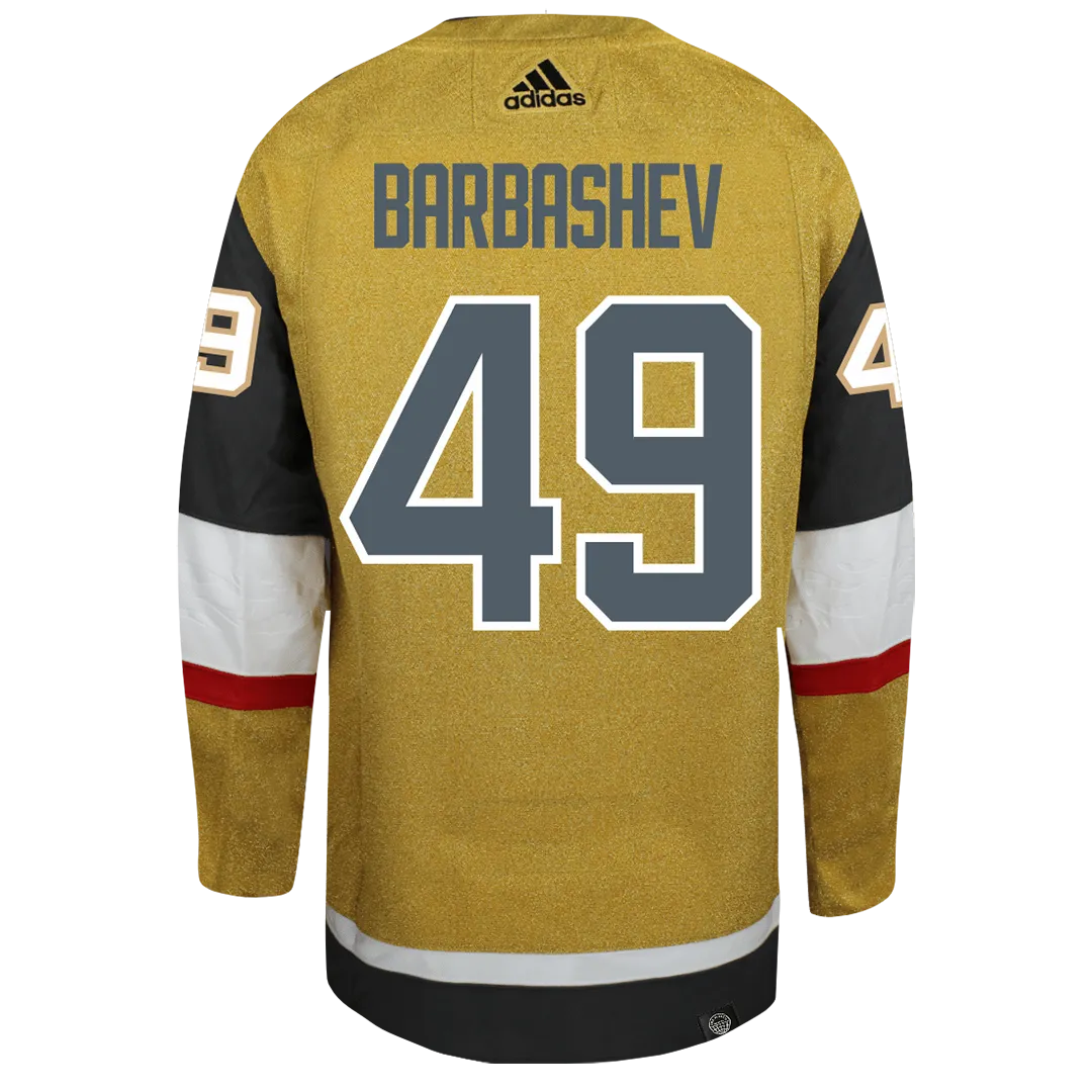 Ivan Barbashev Vegas Golden Knights Adidas Primegreen Authentic NHL Hockey Jersey     