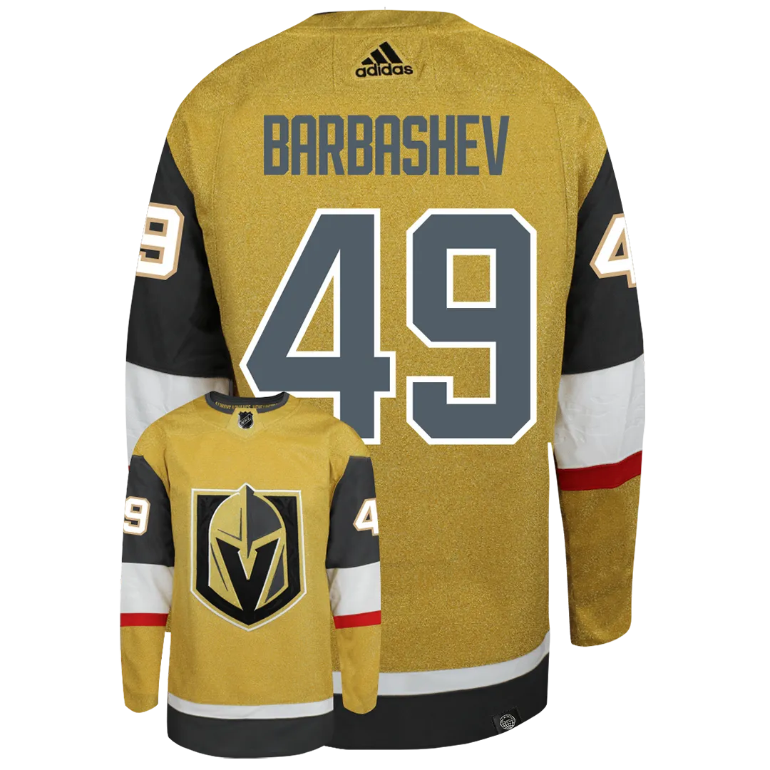 Ivan Barbashev Vegas Golden Knights Adidas Primegreen Authentic NHL Hockey Jersey     