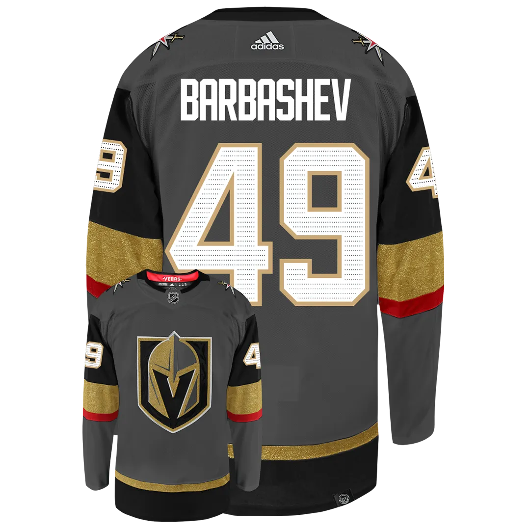 Ivan Barbashev Vegas Golden Knights Adidas Primegreen Authentic NHL Hockey Jersey     