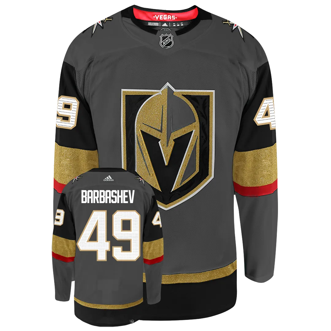 Ivan Barbashev Vegas Golden Knights Adidas Primegreen Authentic NHL Hockey Jersey     