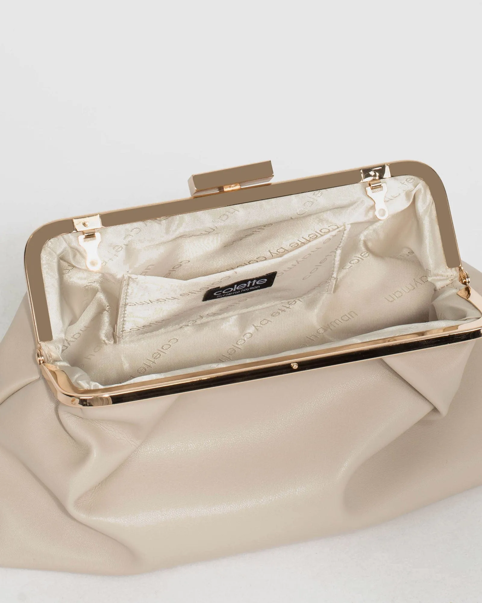 Ivory Noa Clutch Bag