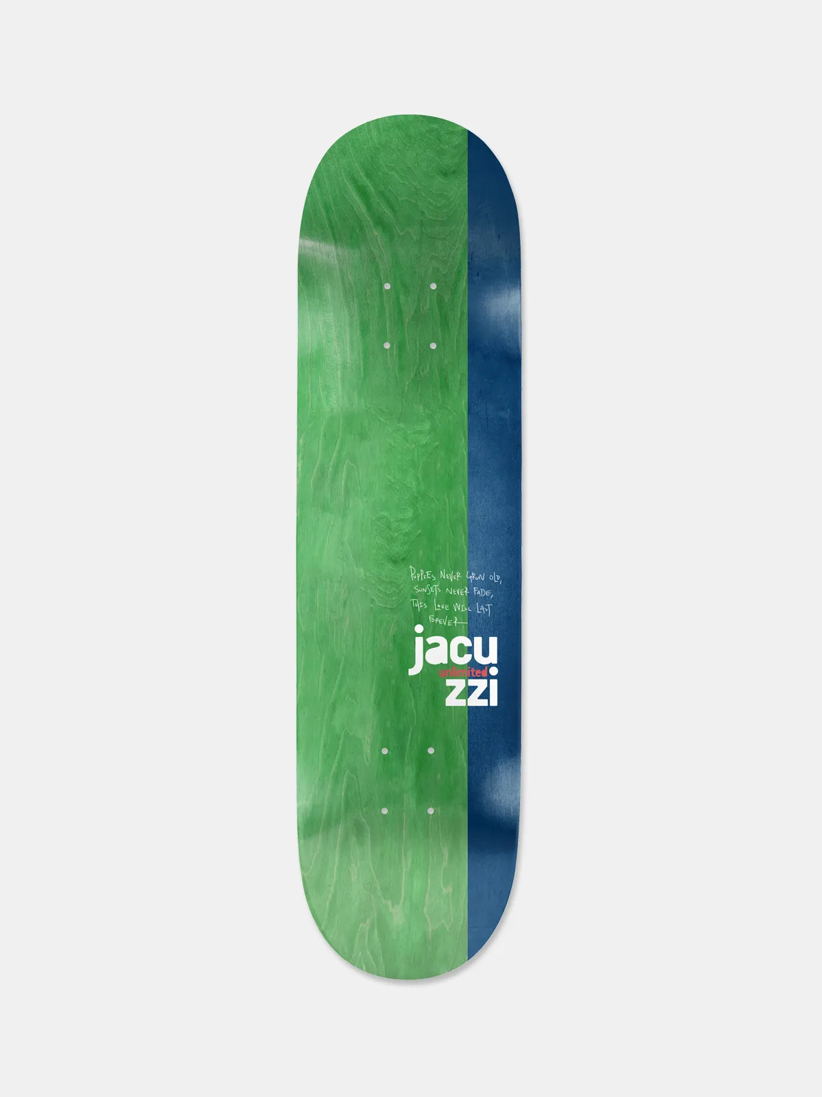 Jacuzzi Unlimited  Fetch - Ex Skateboard Deck 8.25"