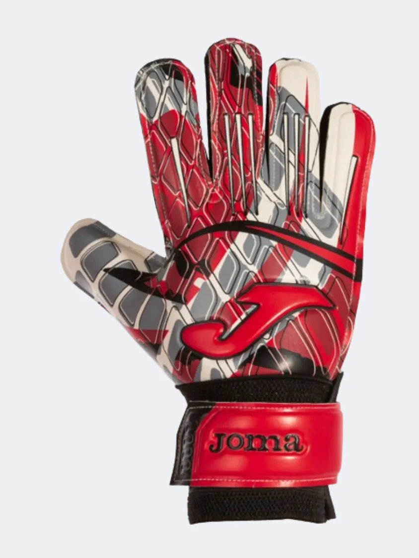 Joma Calcio 23 Unisex Football Gloves Red/Black