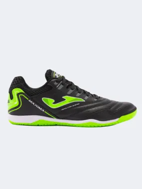 Joma Maxima 2401In Men Football Shoes Black/Green