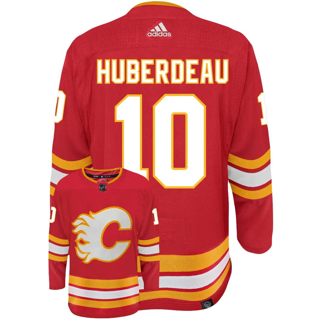 Jonathan Huberdeau Calgary Flames Adidas Primegreen Authentic NHL Hockey Jersey     