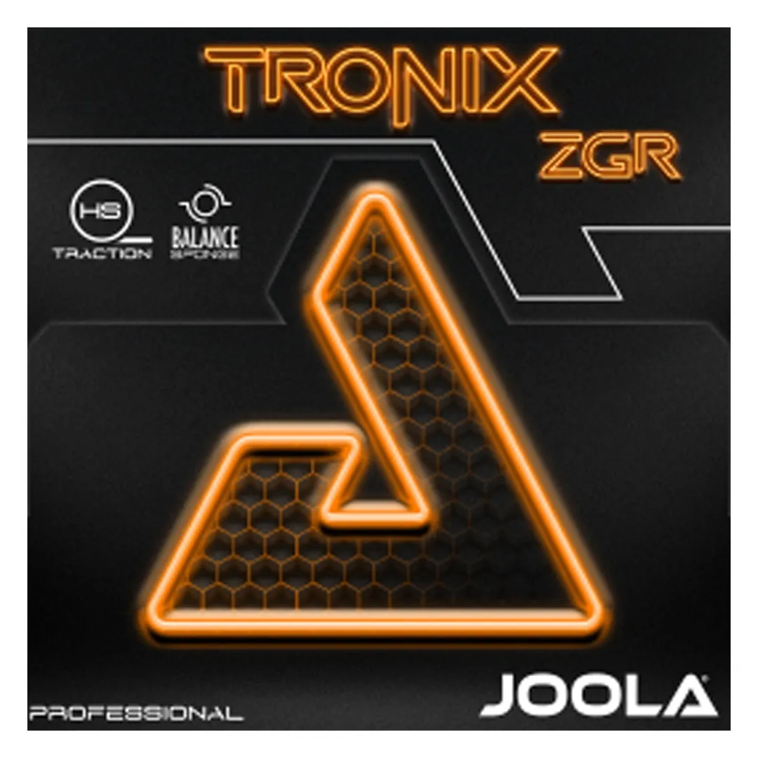 Joola Tronix ZGR Table Tennis Racquet Rubber - Black