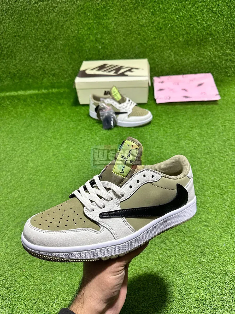 Jordan 1 x Travis Scott (Golf) (Suede Edition) (Original Quality 1:1)