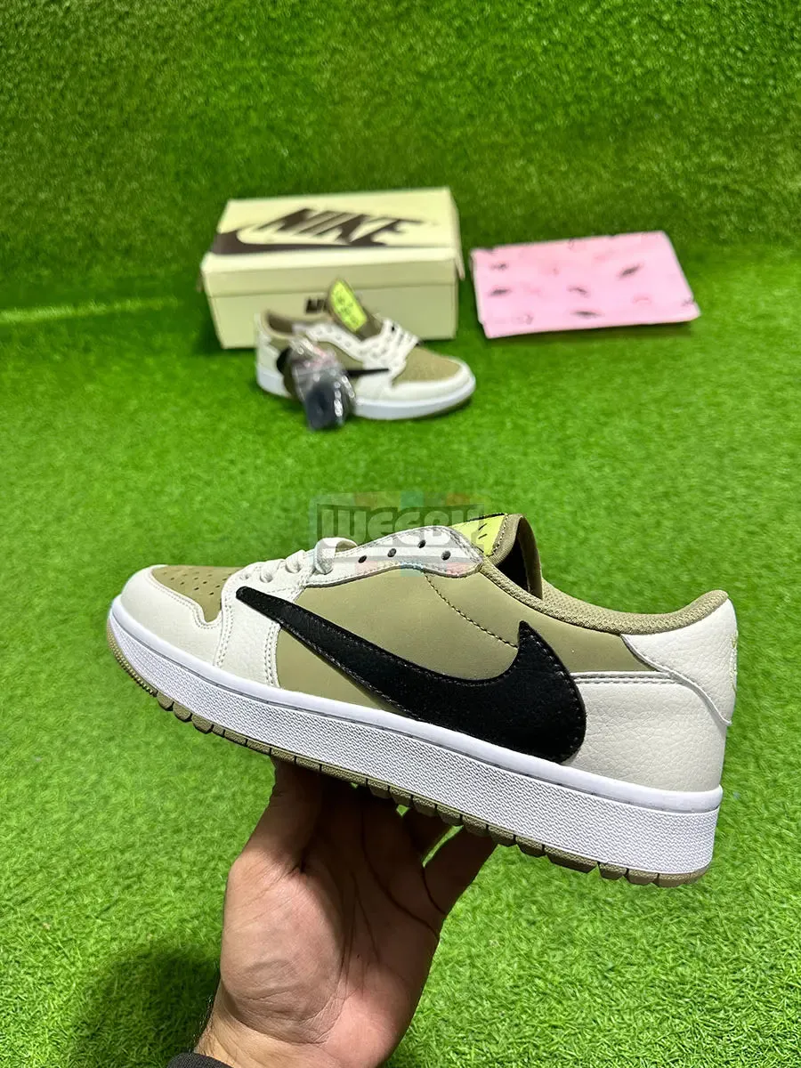 Jordan 1 x Travis Scott (Golf) (Suede Edition) (Original Quality 1:1)