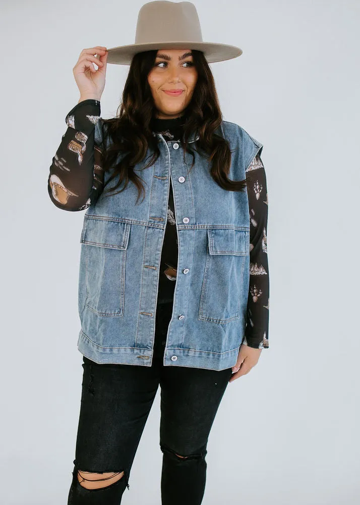 Josie Denim Vest