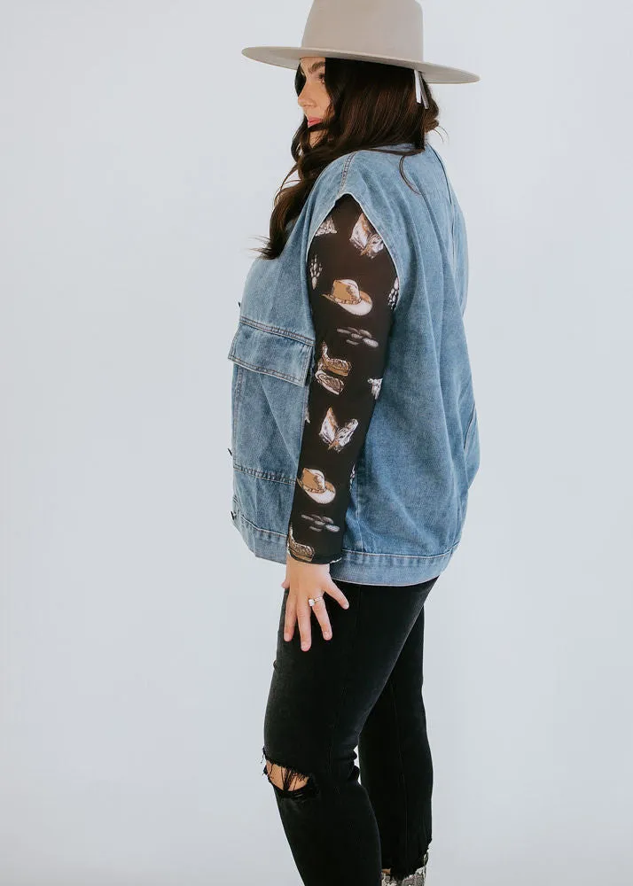 Josie Denim Vest