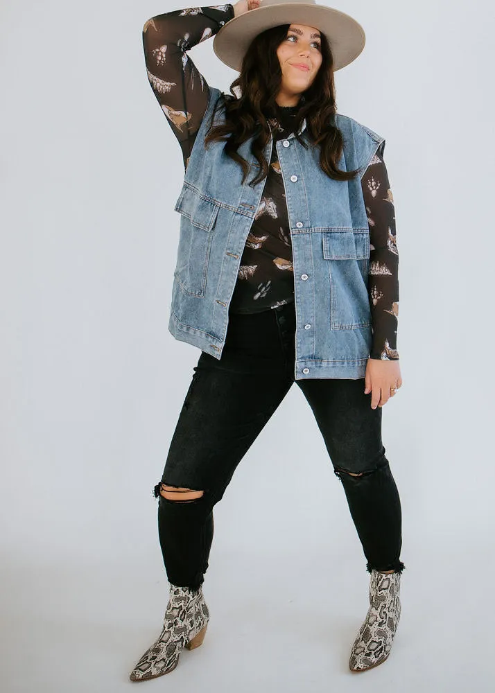 Josie Denim Vest