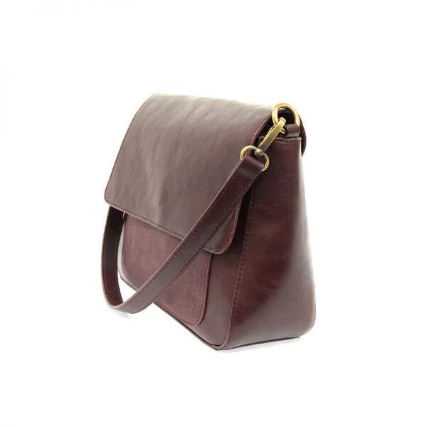 JOY SUSAN LEXIE CONVERTIBLE SHOULDER BAG PLUM