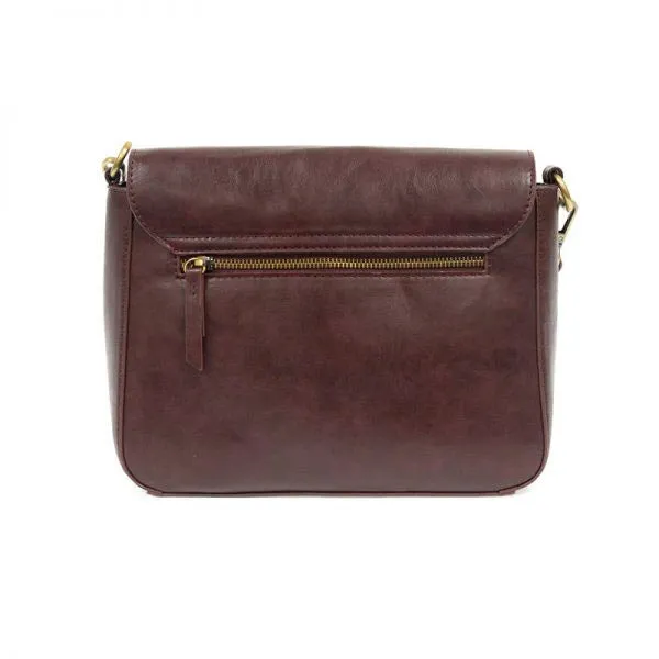 JOY SUSAN LEXIE CONVERTIBLE SHOULDER BAG PLUM