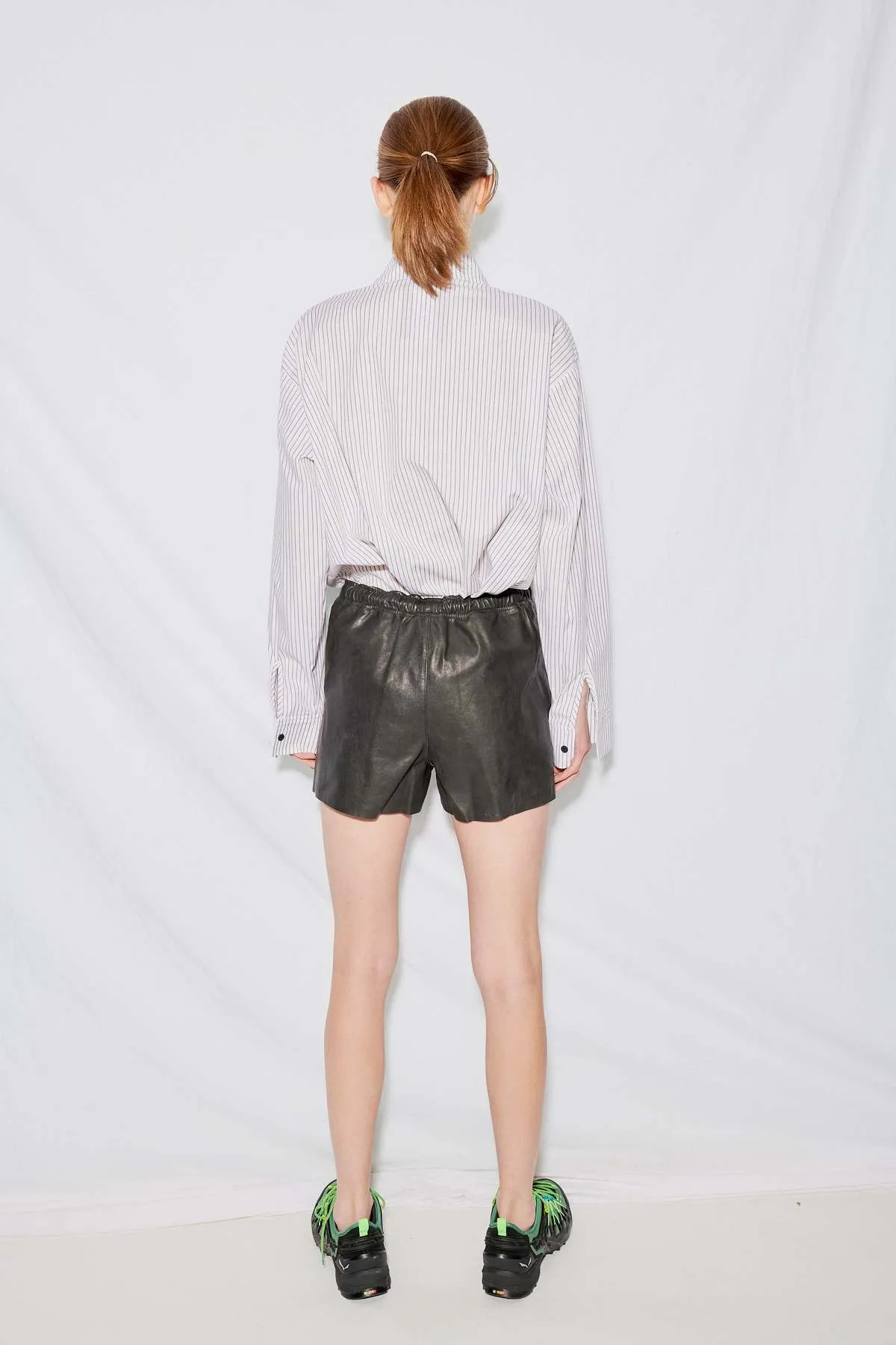 Leather Short - Black