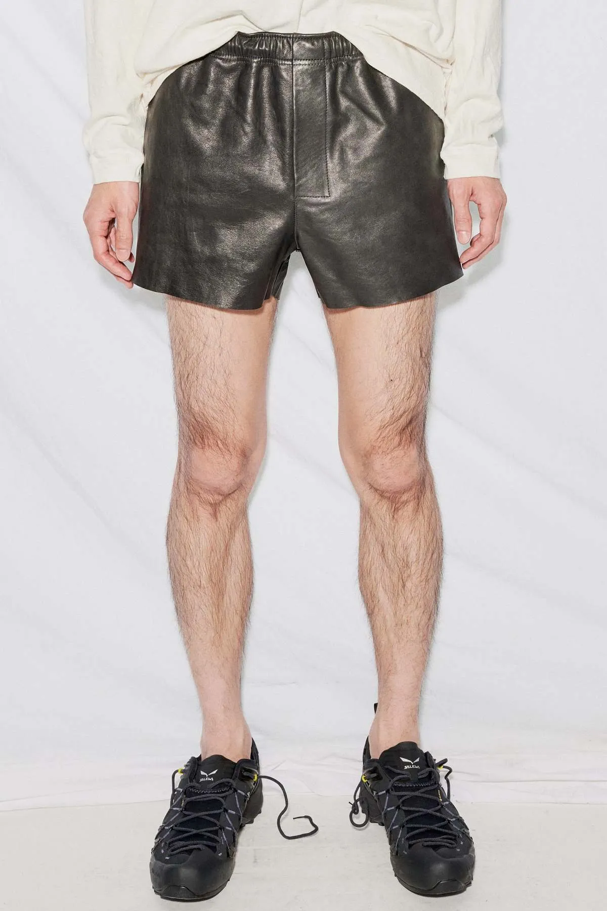 Leather Short - Black