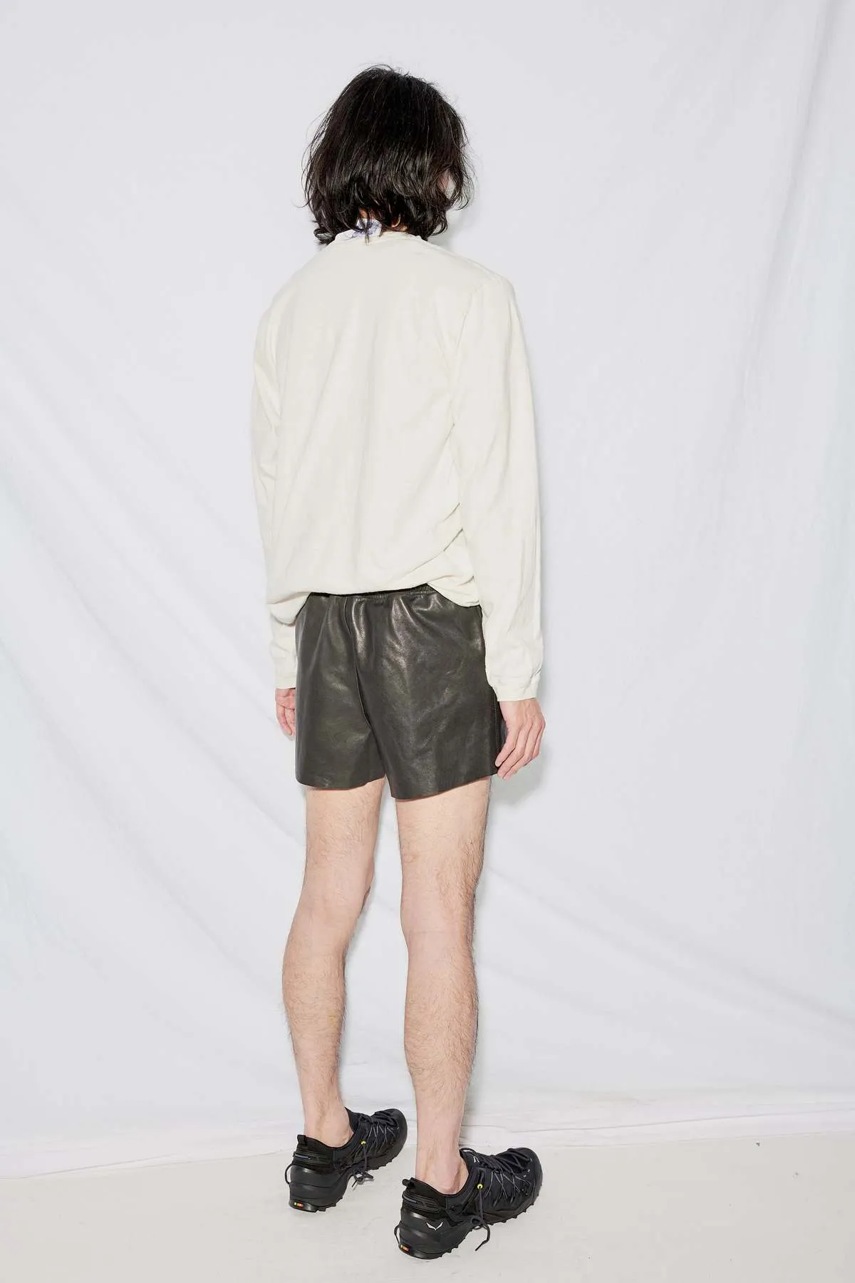 Leather Short - Black