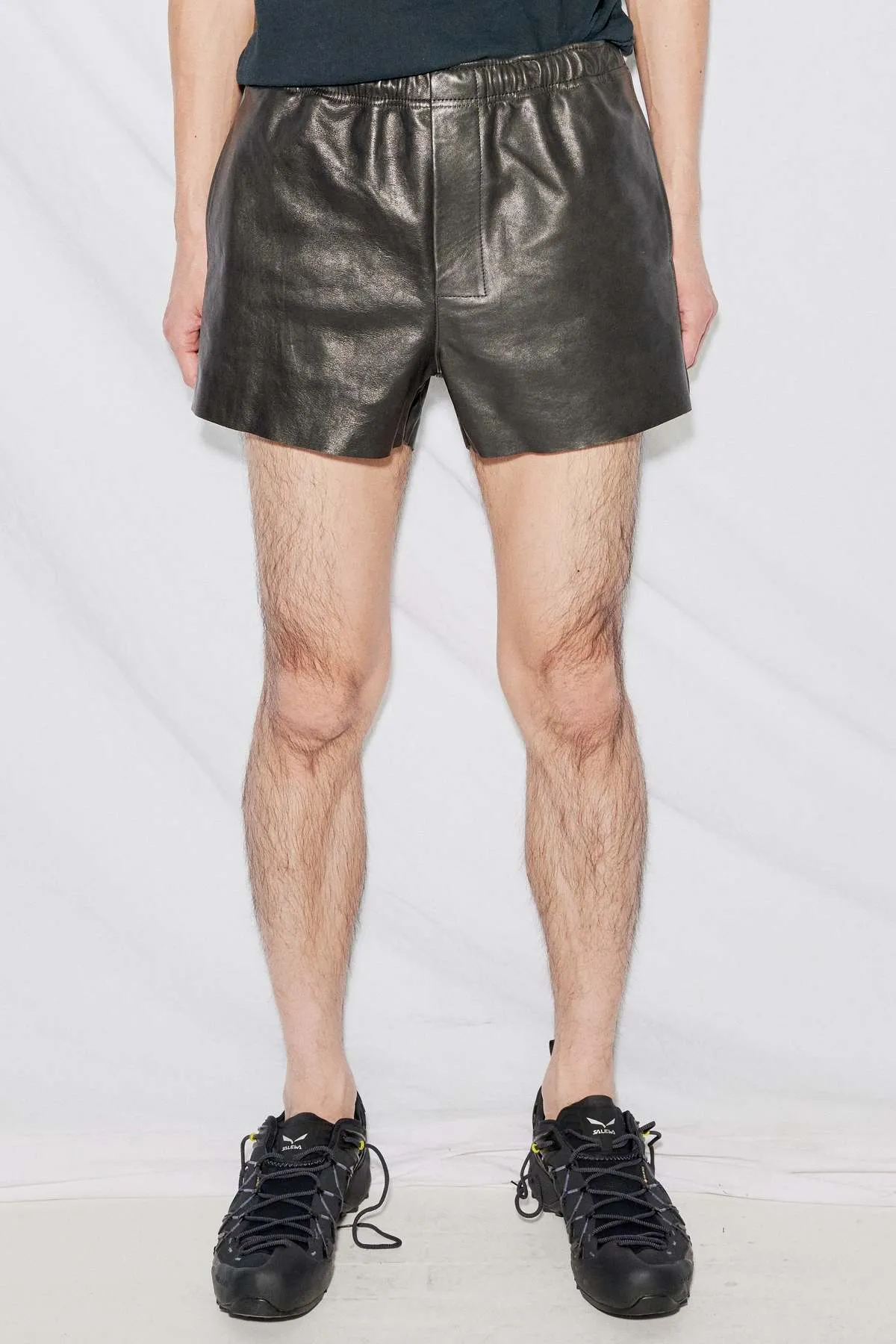 Leather Short - Black