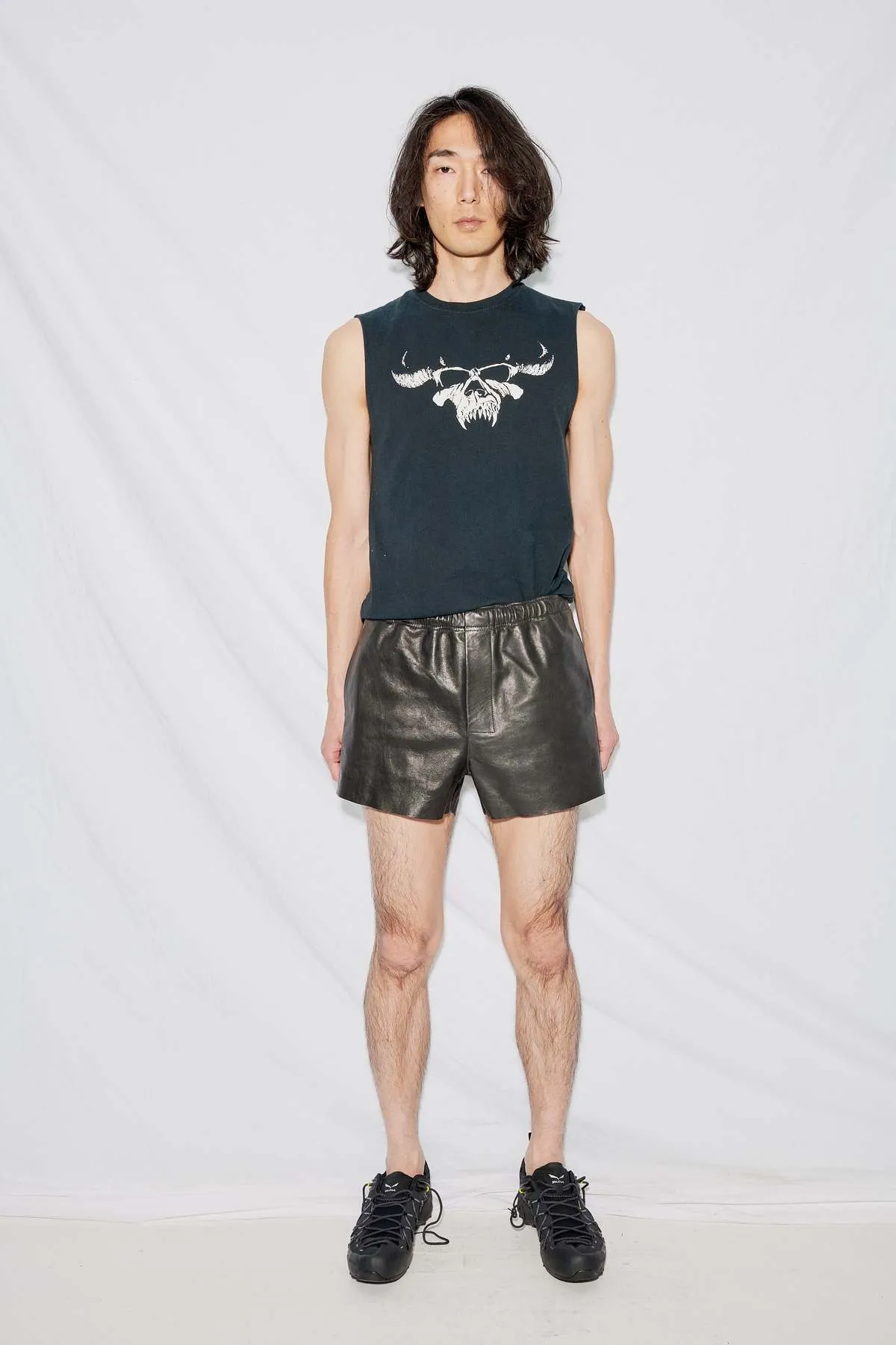 Leather Short - Black