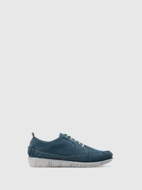 LightBlue Lace-up Trainers