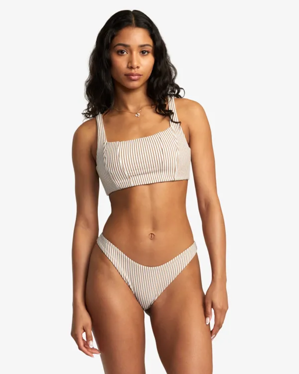 Linear - Crop Top Bikini Top for Women