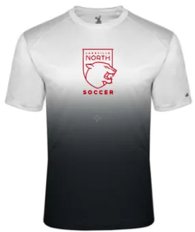 LN GIRLS SOCCER ADULT OMBRE T-SHIRT