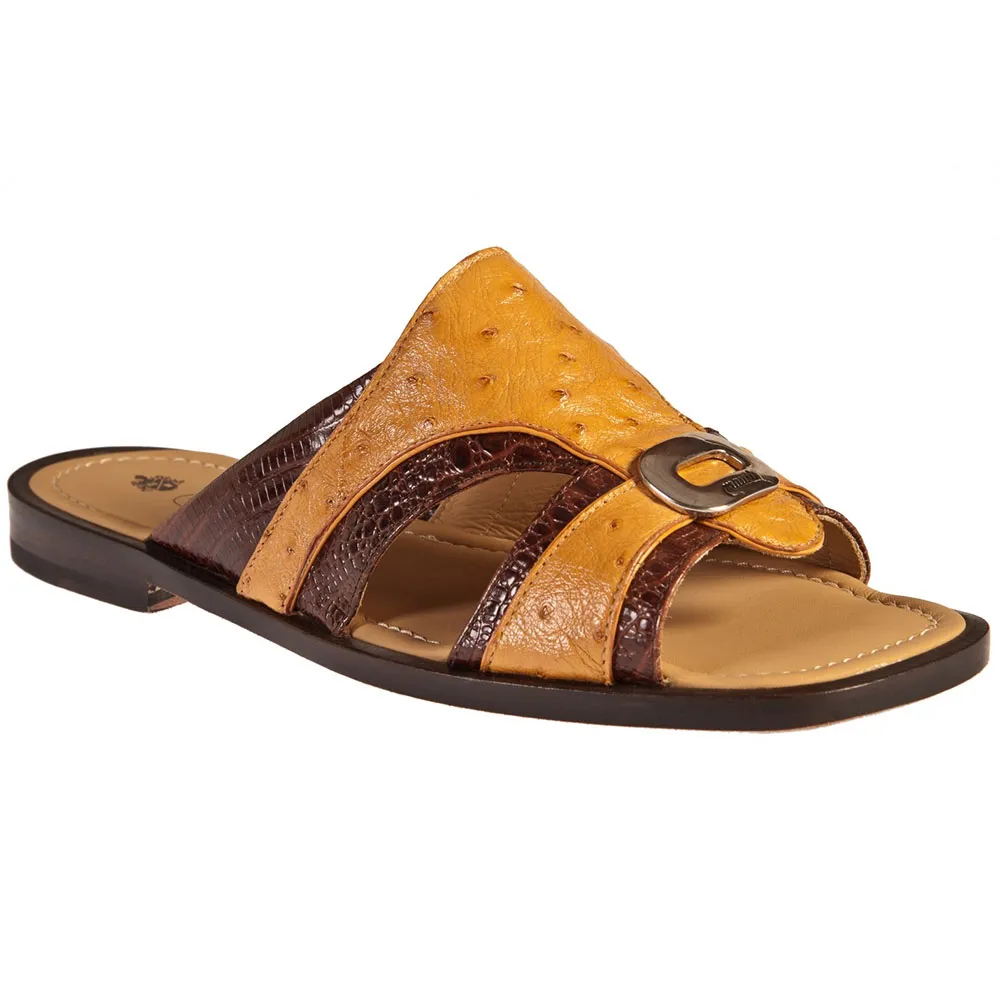 Mauri 5119 Yaka / Ostrich Sandals Sport Rust / Tabac (Special Order)