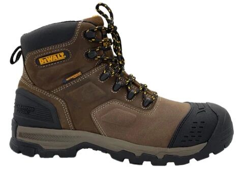 Men's Manvel Waterproof Composite Safety Toe Work Boot in Brown