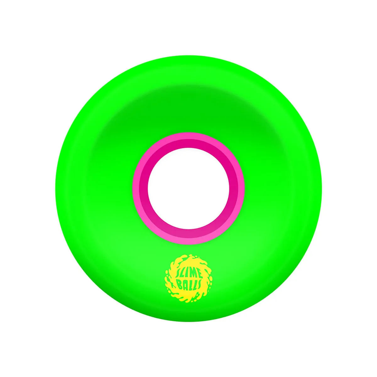 MINI OG SKATEBOARD WHEELS - GREEN & PINK