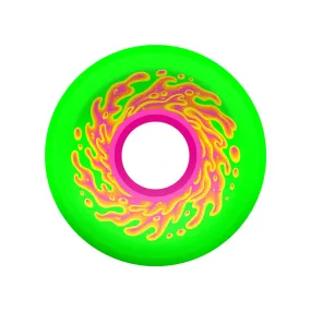 MINI OG SKATEBOARD WHEELS - GREEN & PINK