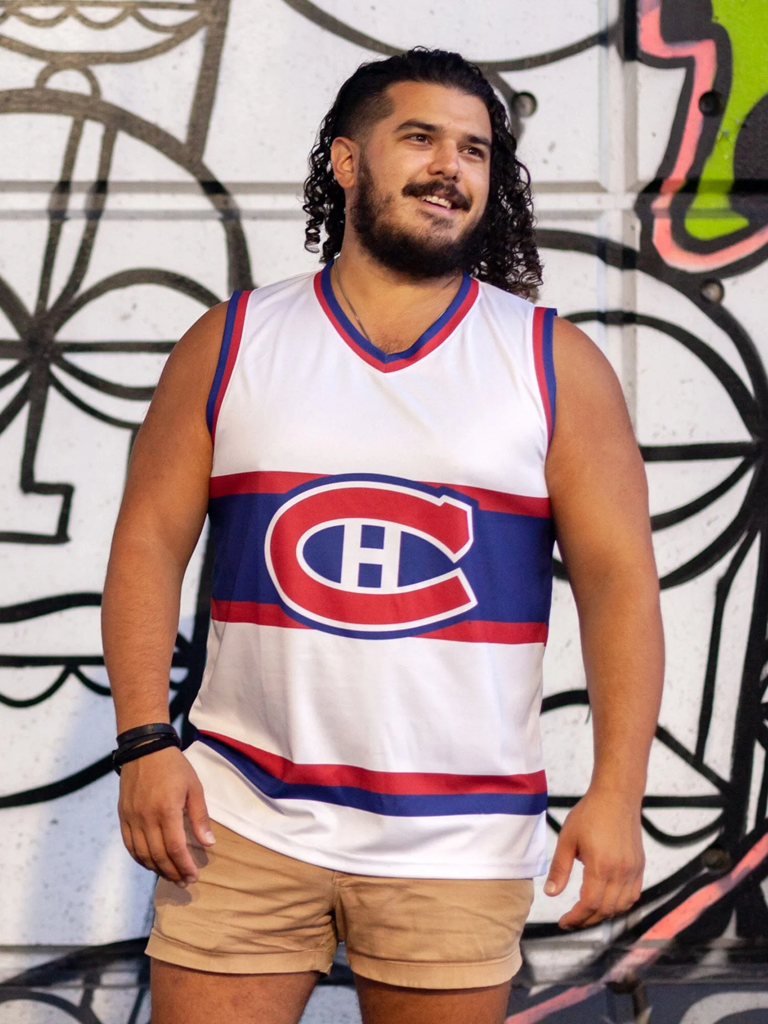 Montreal Canadiens 99 Series Mash-up Hockey Tank