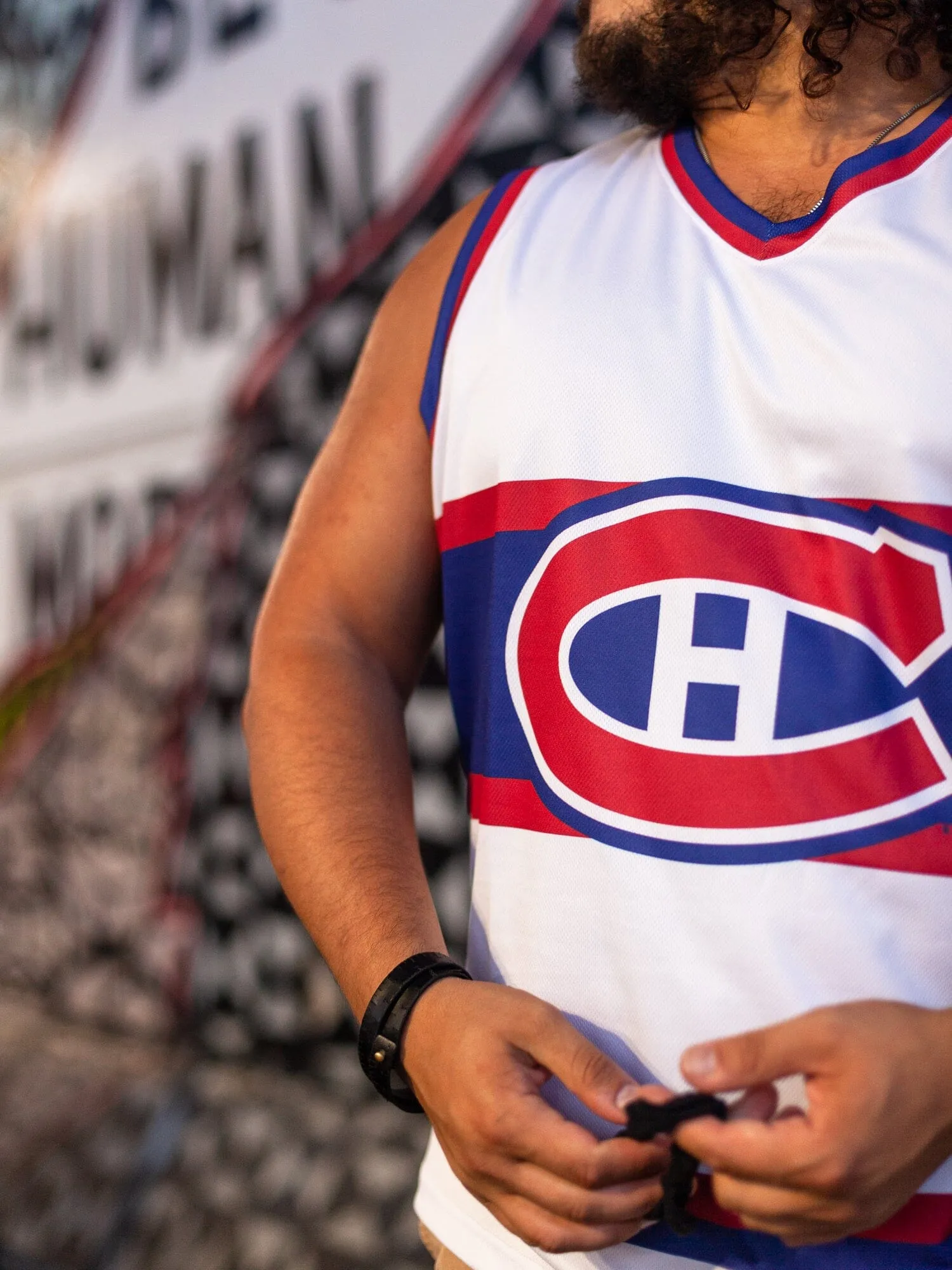 Montreal Canadiens 99 Series Mash-up Hockey Tank