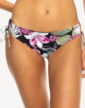 Moody Tropical Hipster Tie Side Bikini Bottom