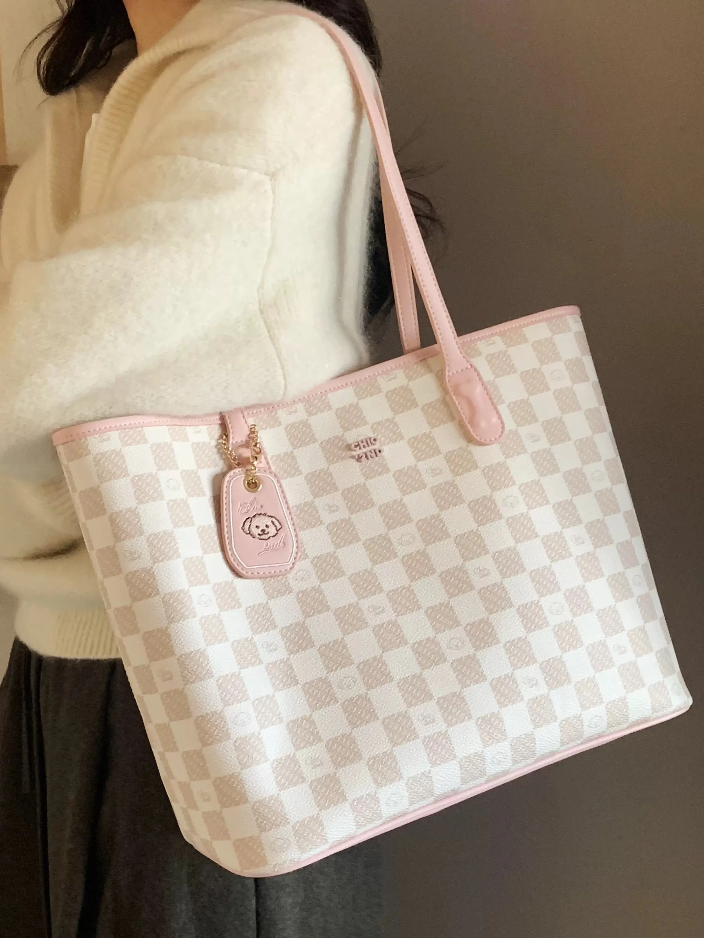 Nanfeng chio2nd Bread Puppy Left Bank Sweet Dream Tote Bag Women 2025 New Large Capacity Shoulder Bag