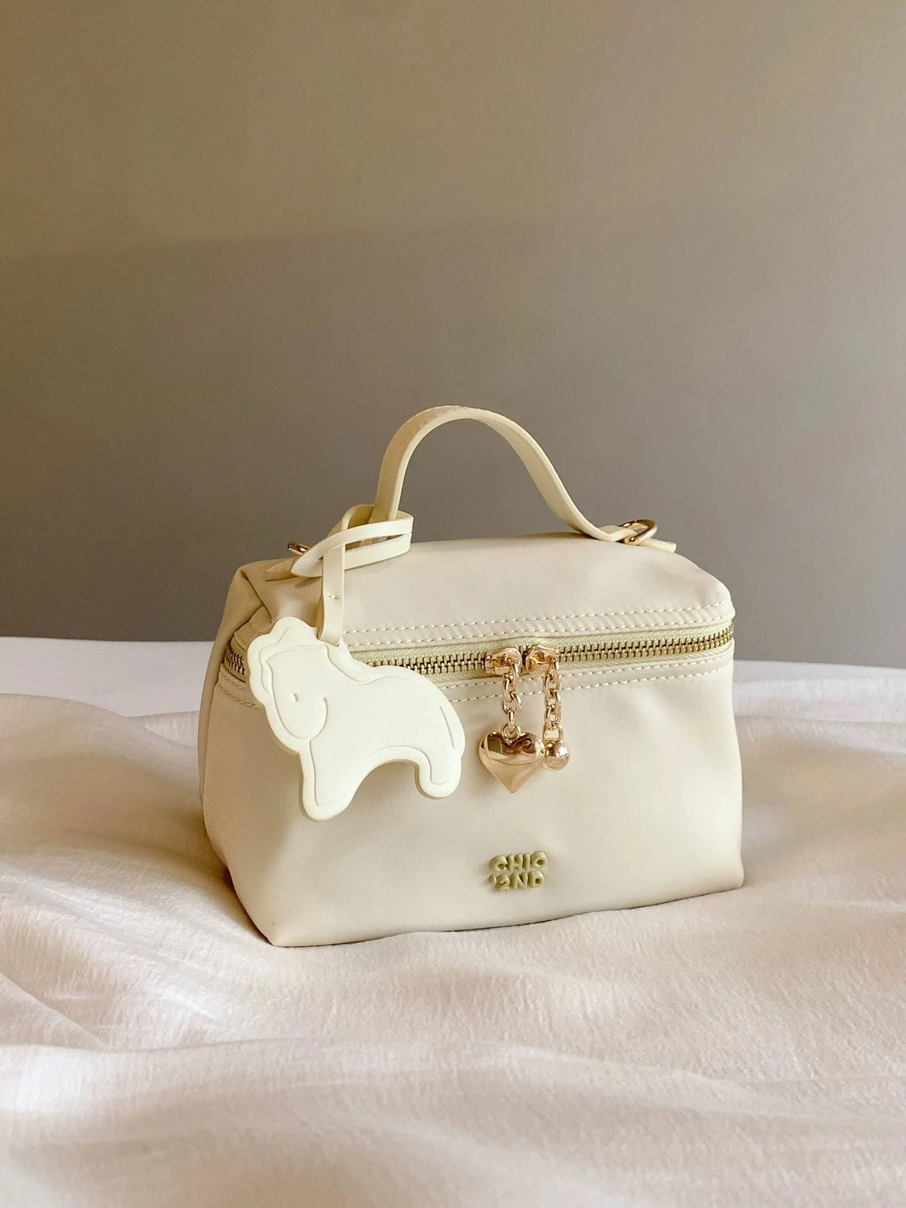 Nanfeng Chio2nd cream bubble box bag women's summer 2024 super hot handbag shoulder crossbody small bag