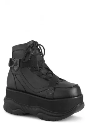 Neptune 181 Black Platform Boot