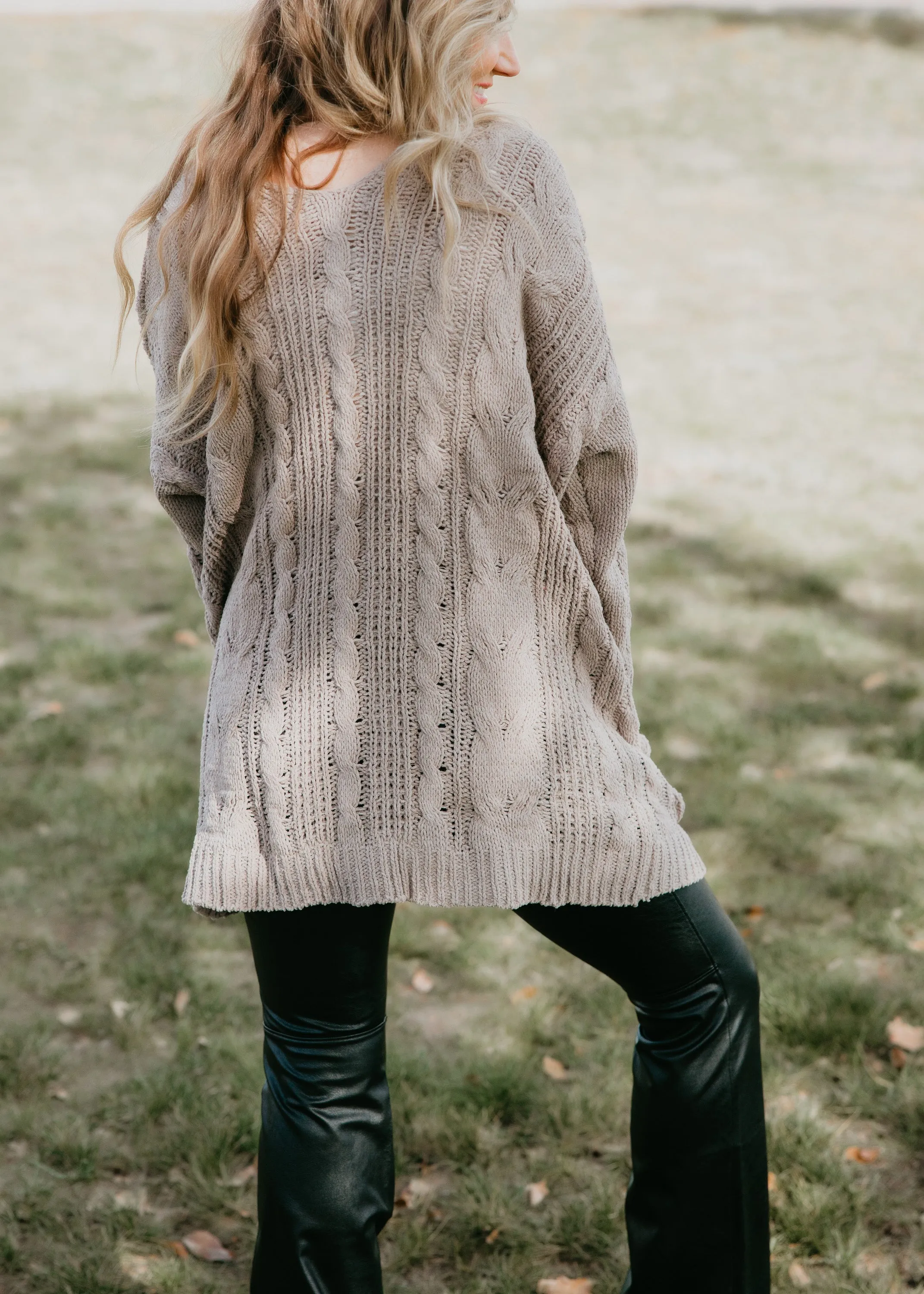 Nevaeh Chunky Knit Cardigan