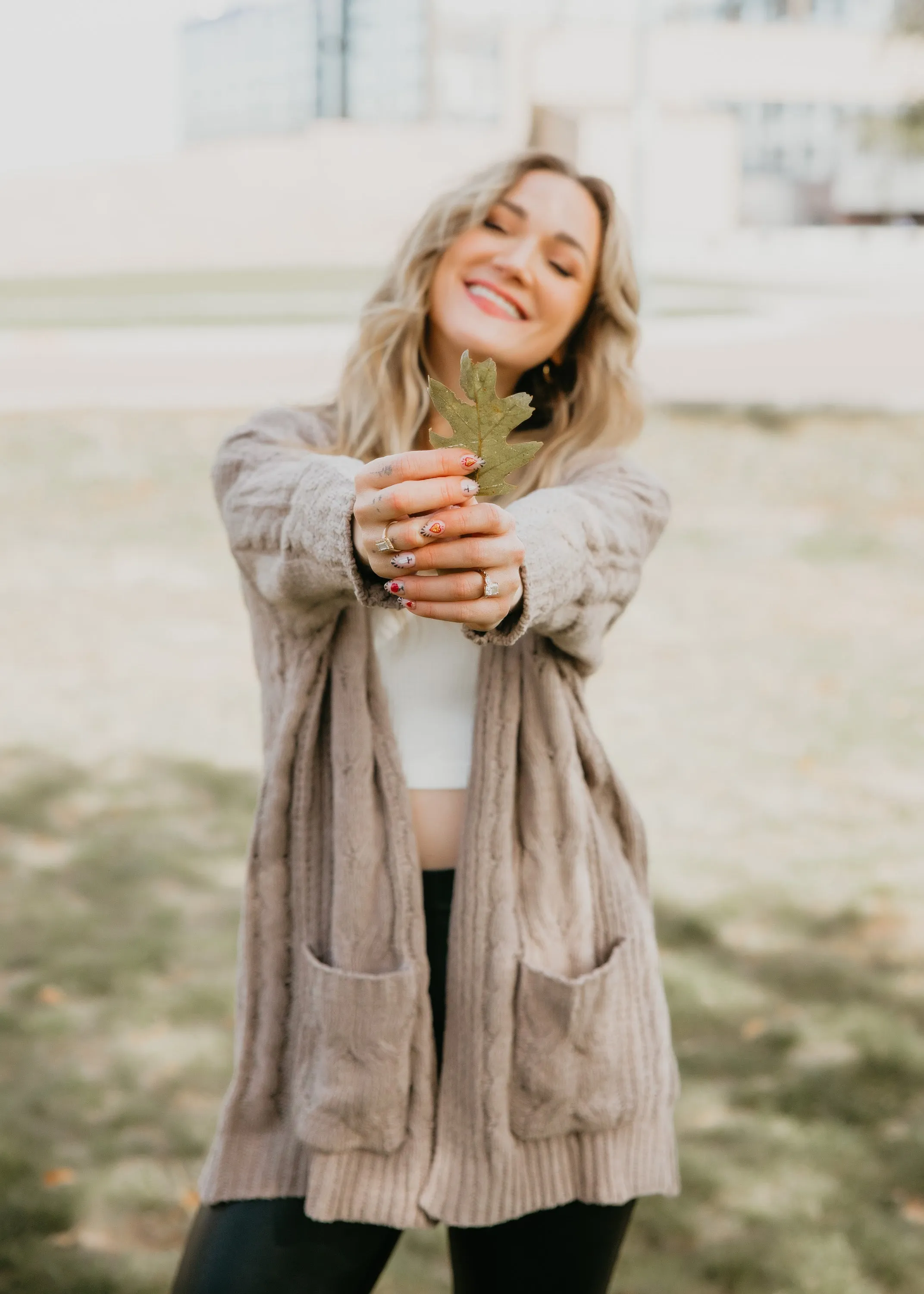 Nevaeh Chunky Knit Cardigan