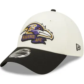 New Era Baltimore Ravens NFL 39THIRTY Sideline 2022 Baseball Cap - White