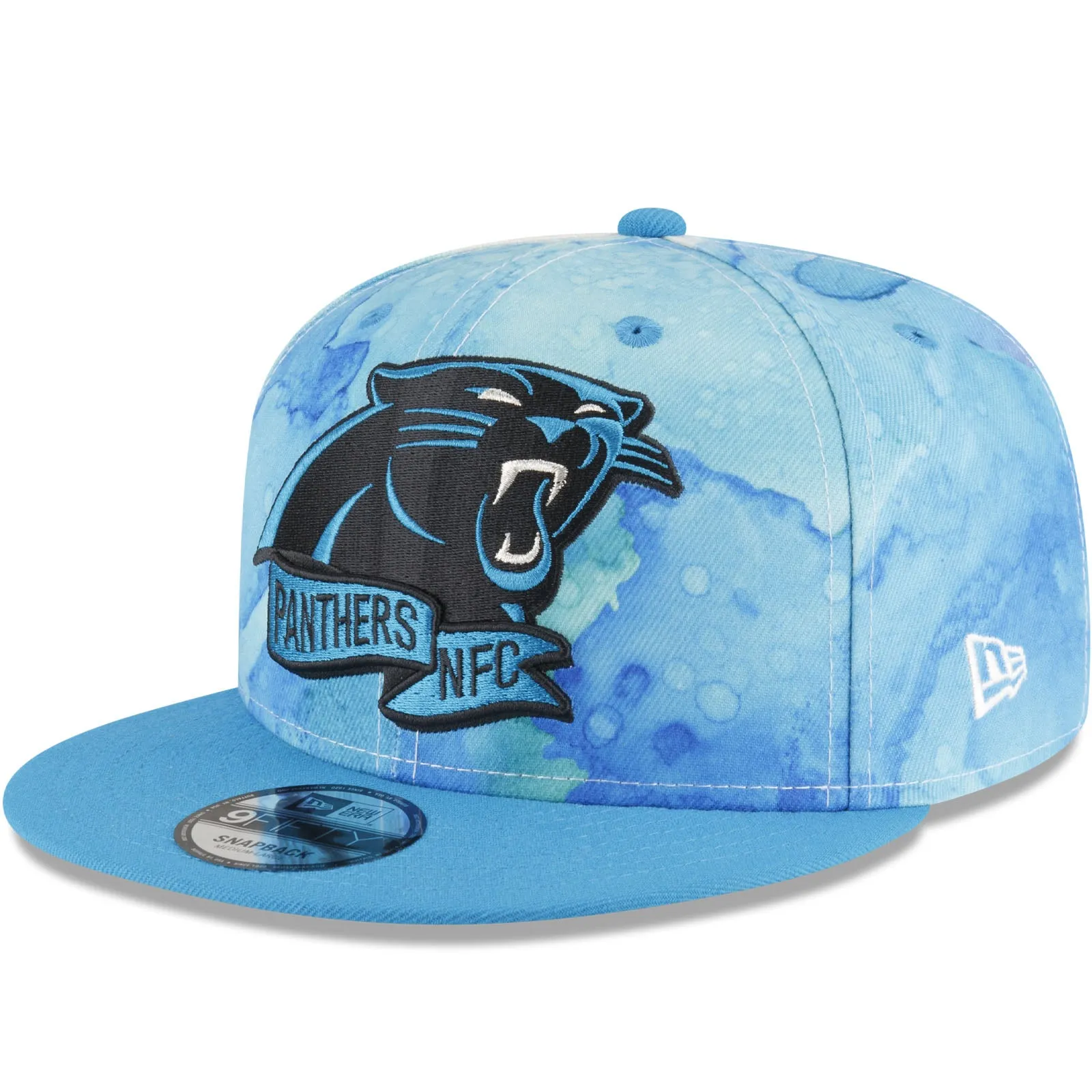 New Era Carolina Panthers NFL 2022 Sideline 9FIFTY Baseball Cap - Blue