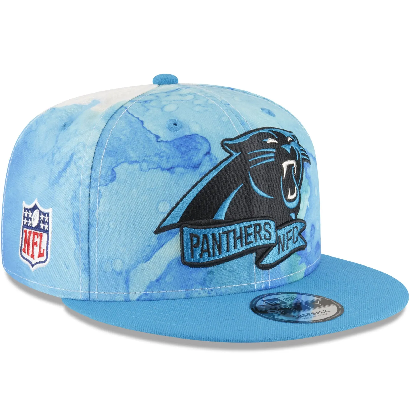 New Era Carolina Panthers NFL 2022 Sideline 9FIFTY Baseball Cap - Blue