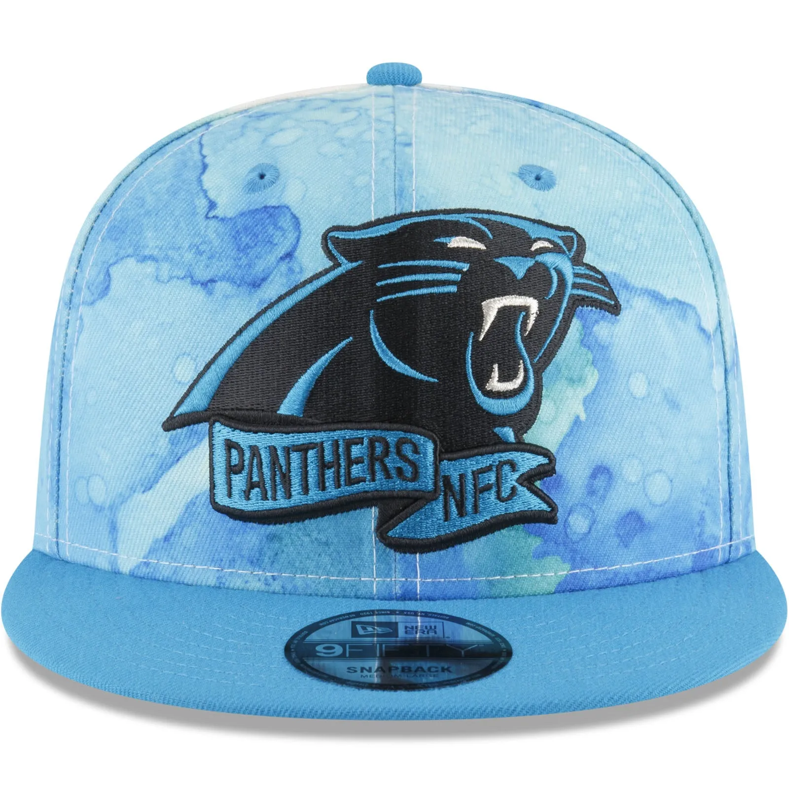 New Era Carolina Panthers NFL 2022 Sideline 9FIFTY Baseball Cap - Blue