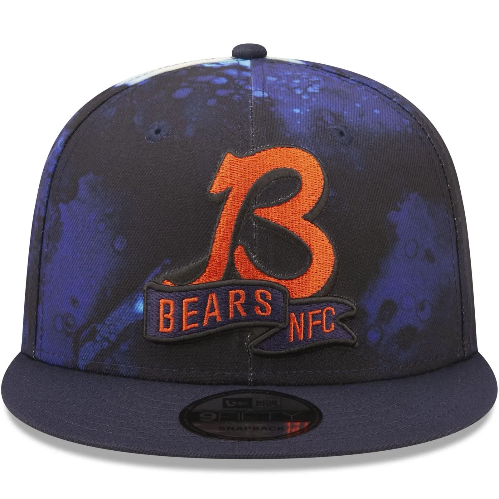 New Era Chicago Bears NFL 2022 Sideline Ink 9FIFTY Baseball Cap - Blue